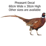 Pheasant Country Animal Bird Car Pickup Camper Sticker Decal Graphic Hunting